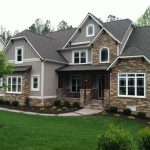 adorable cool wonderful nice attractive craftsman style house with nice brick wall concept in brown accent with nice dark roofing
