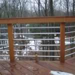 cool contemporary nice adorable amazing horizontal deck railing with with wooden flooring and wooden frame with metal deck design