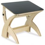creative-modern-nice-simple-large-adorable-blick-drafting-table-with-black-surface-made-of-wood-concept-with-modern-legs-design