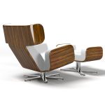 stylish-and-coomfortable-white-wing-lounge-chair-with-open-sell-visco-elastic-memory-foam-and-single-piece-of-bendwood-used-on-NASA-s-spacecrafts