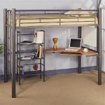 Twin Loft Bed Ikea With Desk Racks