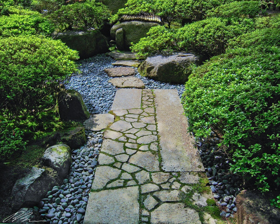 Small Japanese Garden for Green and Refreshing Exhibition ...