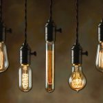 5 unique old fashioned light bulb in different shapes for amazing home light fixture