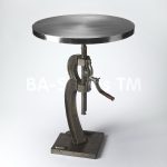 Industrial Chic Pub Round Table