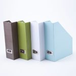 Plastic magazine and files holders IKEA in multiple color choices