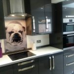 black gloosy kitchen cabinets black glossy modular design of oven and refrigerator white marble kitchen countertop steel smoke suckers picture of dog in glass splashback glass splashback design