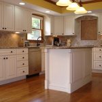 creative nice wonderful fantastic attractive kitchen remodeling nice white wooden cabinet and has classic wooden flooring idea