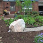 natural boulders large landscape rocks for beautiful statement garden green plants beautiful colorful flowers