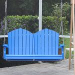simple blue recycled milk jug furniture simple blue lumber plastic swings lounge patio furniture green yard wooden swings frame
