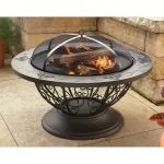 Fire pit table idea with enclosure