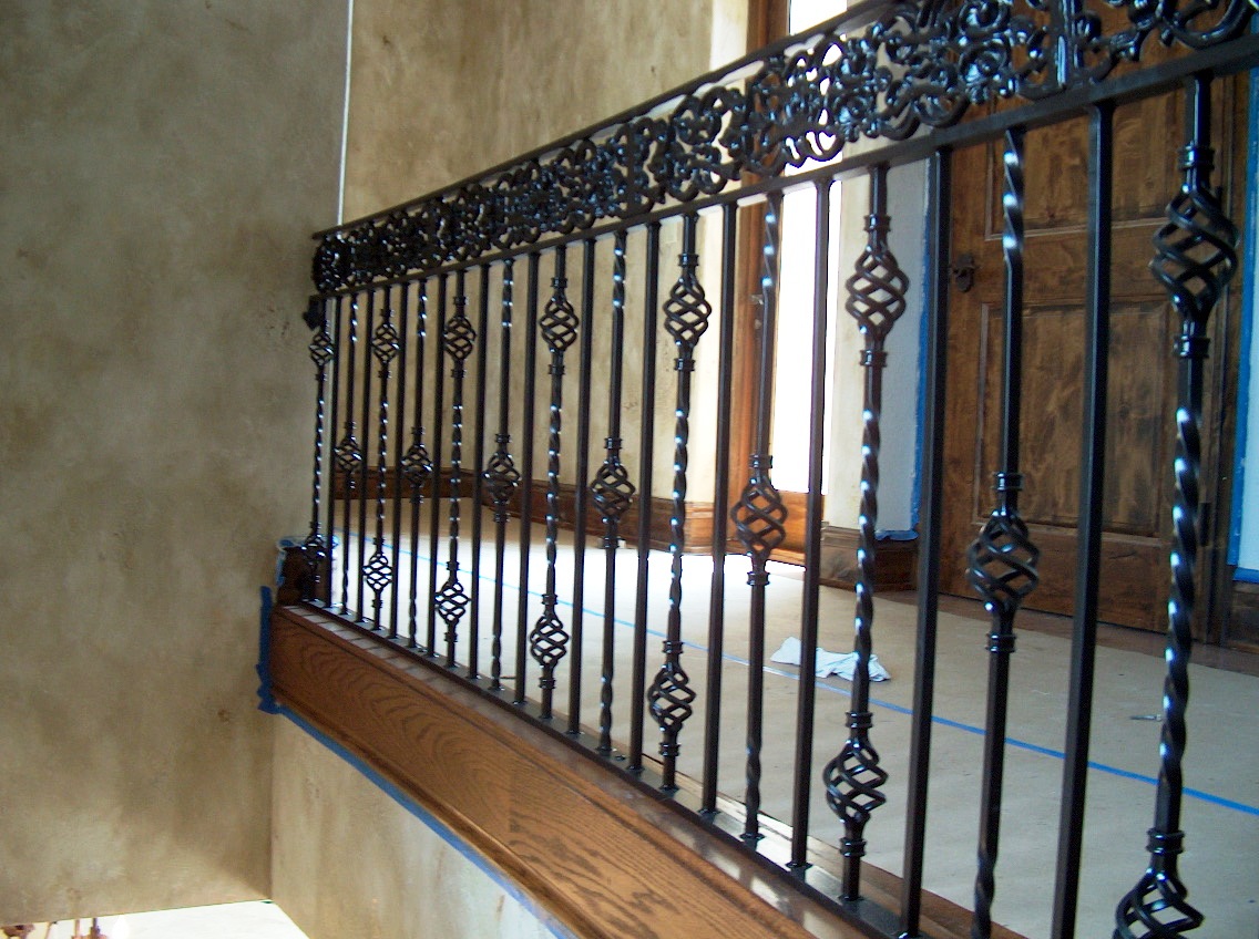 Wrought Iron Stair Railings for Creating Awesome Looking ...