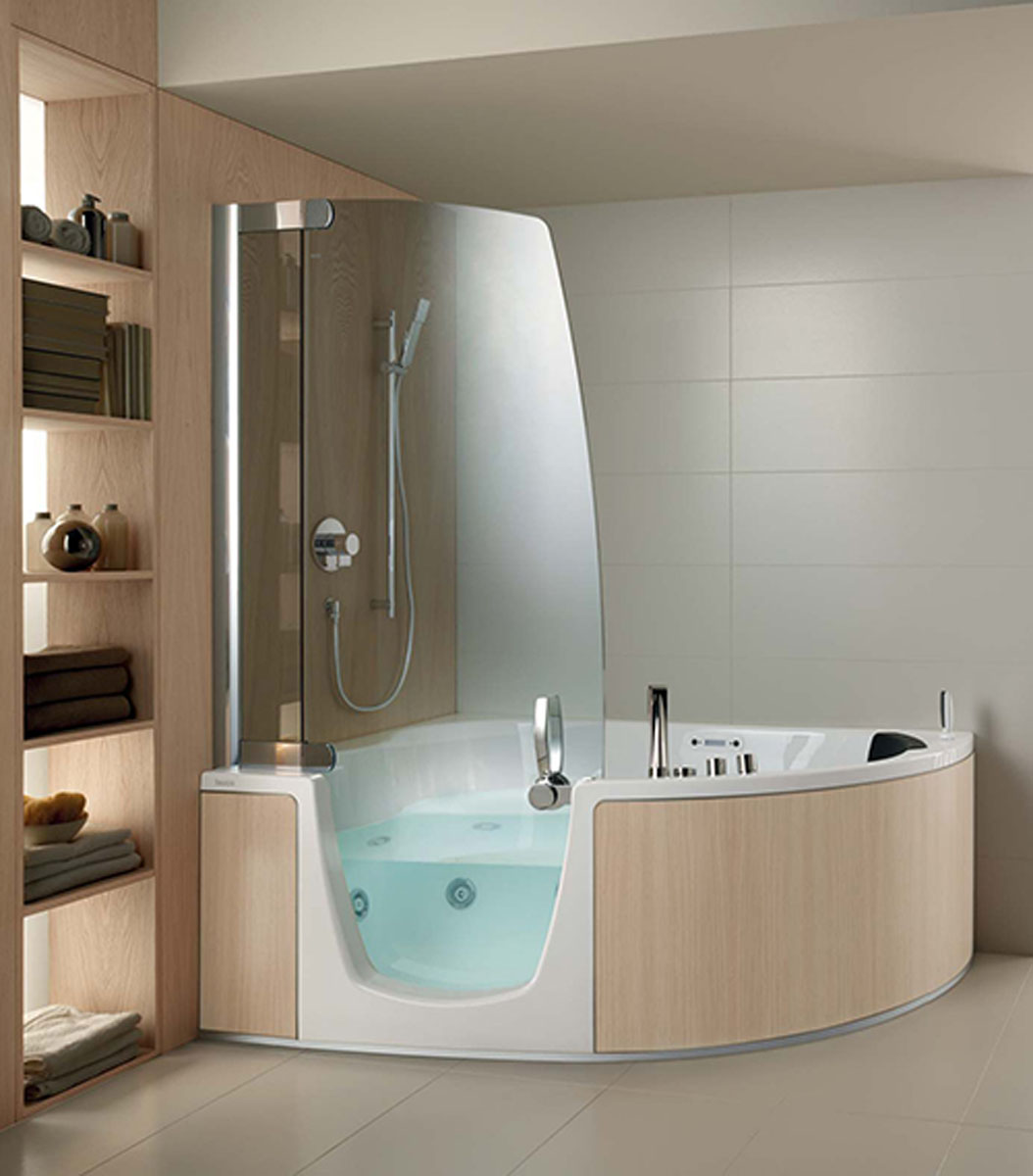 Perfect Small Bathtubs With Shower Inspirations - HomesFeed