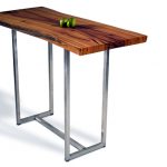 tall bar table in rectangular shape